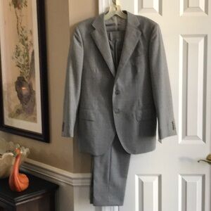 Suitsupply Lazio/Brescia Single Breasted Slim Cut Light Gray Men's Suit